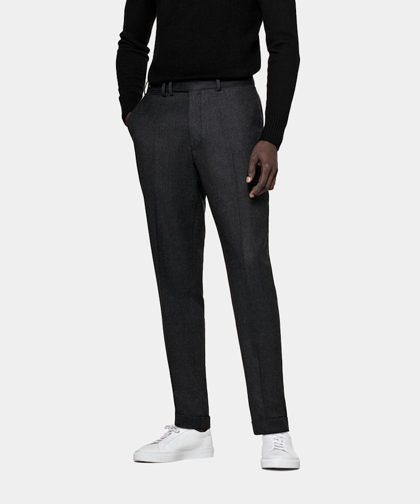 Buy Dark Grey Trousers & Pants for Men by NETPLAY Online | Ajio.com-vachngandaiphat.com.vn