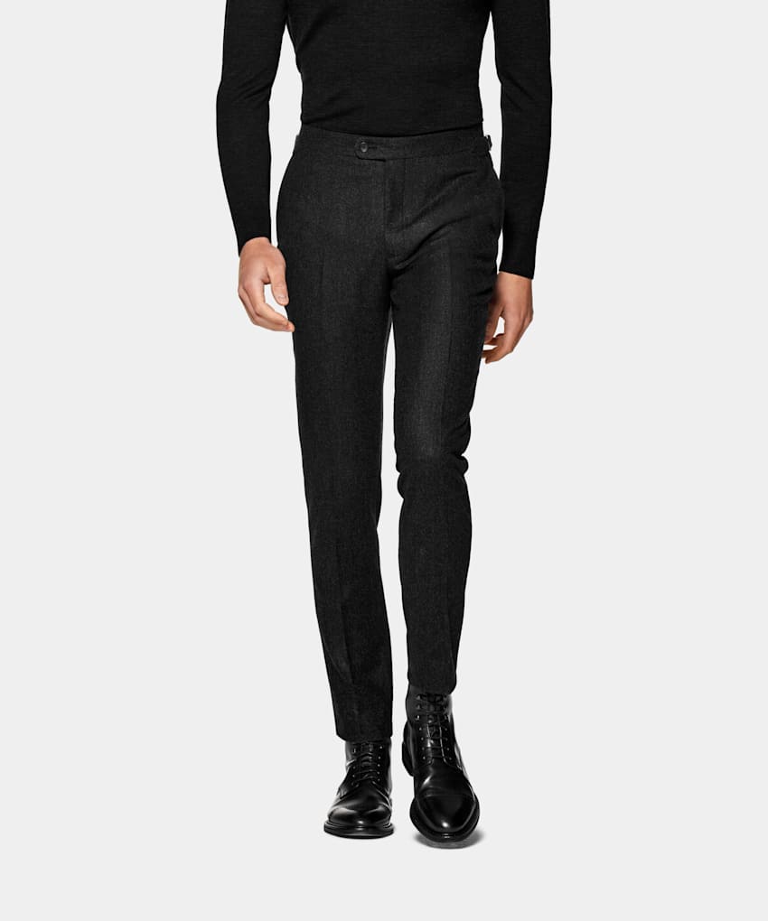 Valentino Dark Grey Wool Pants Suit Mens Size 8/52 - Yoogi's Closet