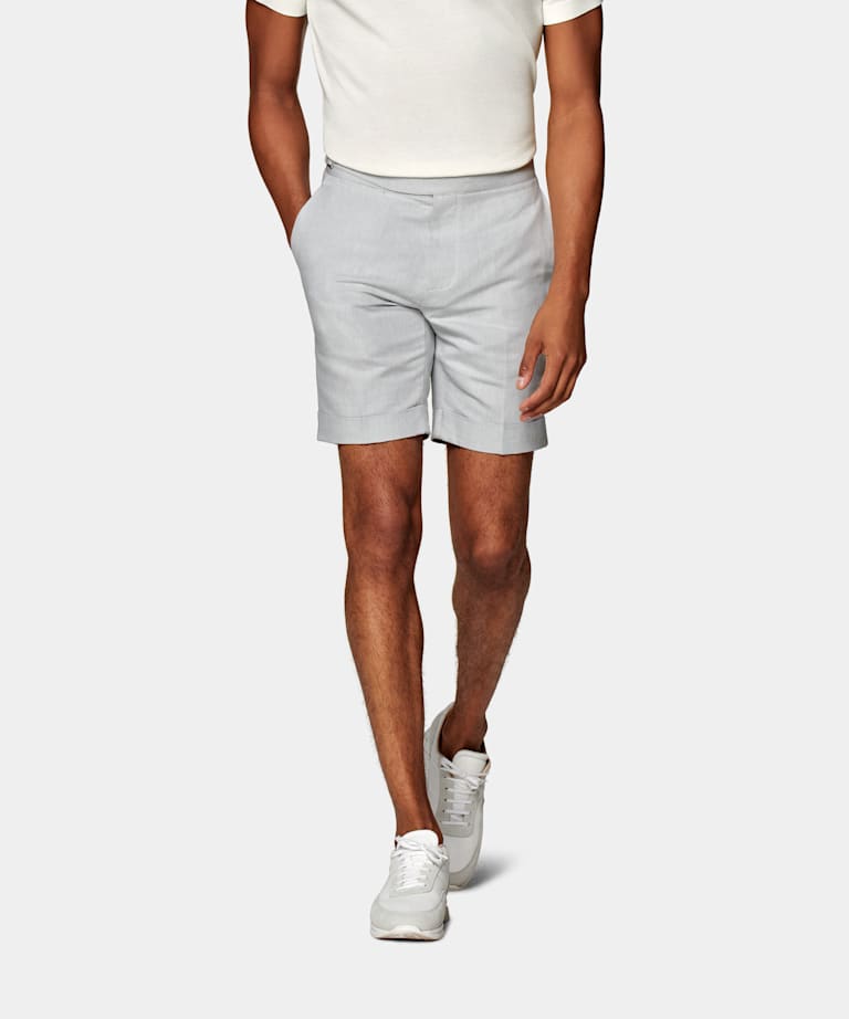 Light Grey Fellini Shorts