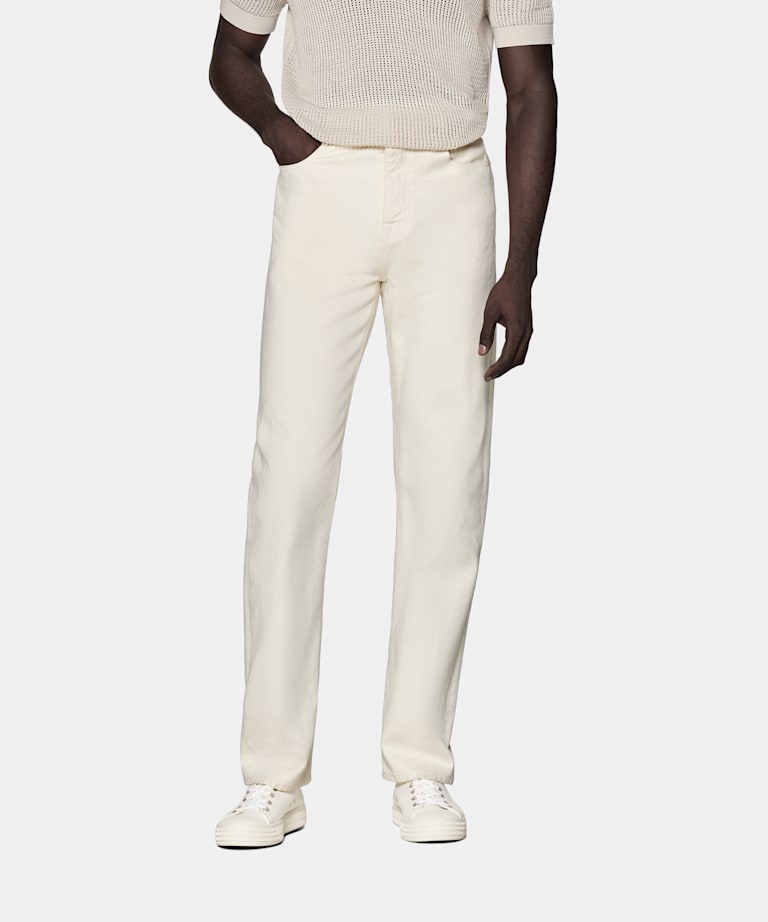 Charles Jeans off-white 5-Pocket
