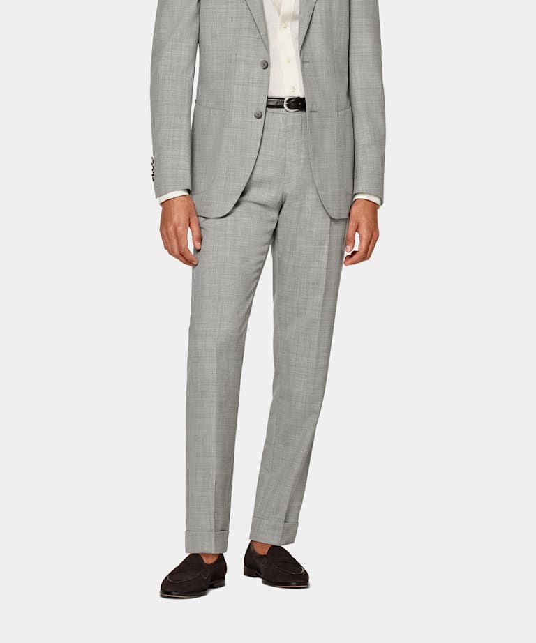 Light Grey Soho Suit Trousers