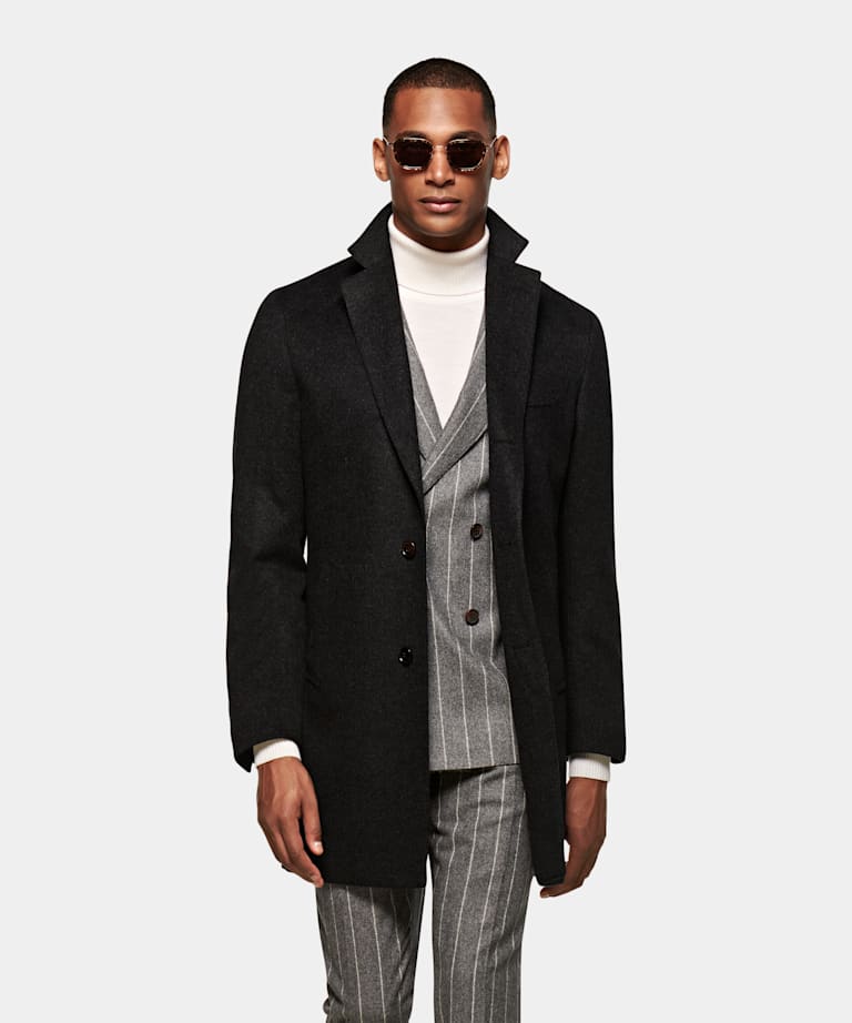 Men's Tailored Overcoats - Single Breasted Coats, Double Breasted Coats ...