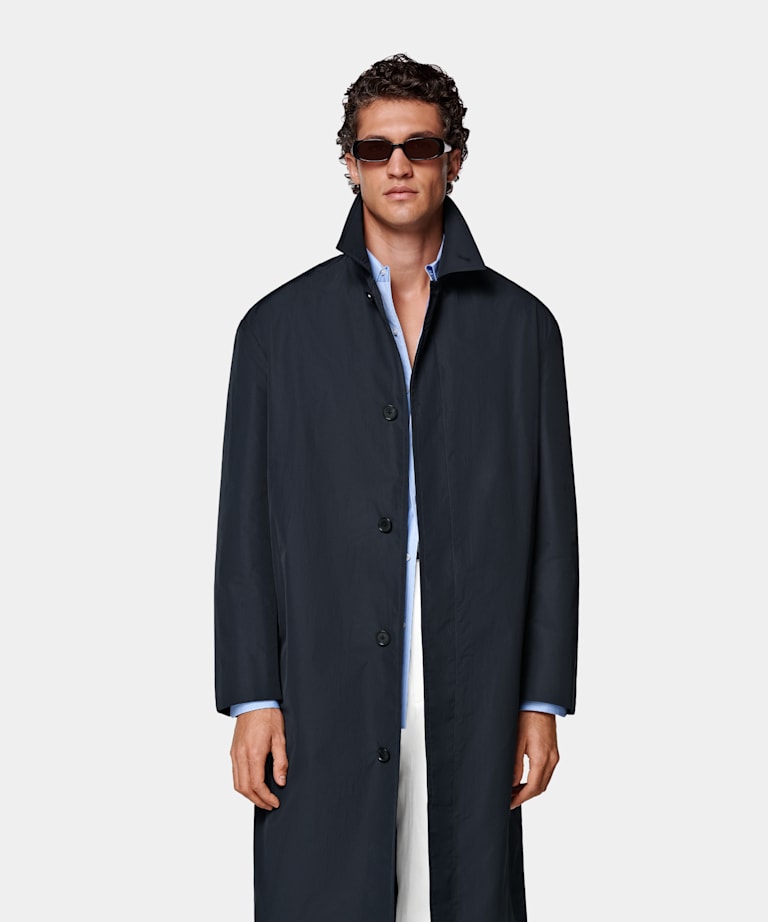 Navy Overcoat