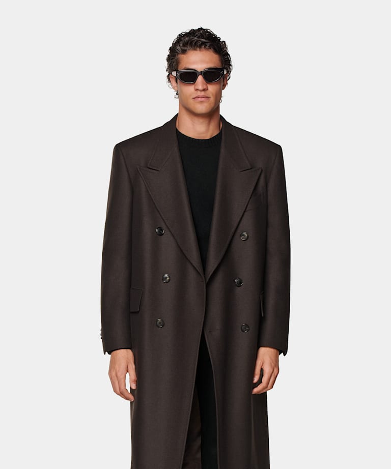 Dark Brown Overcoat