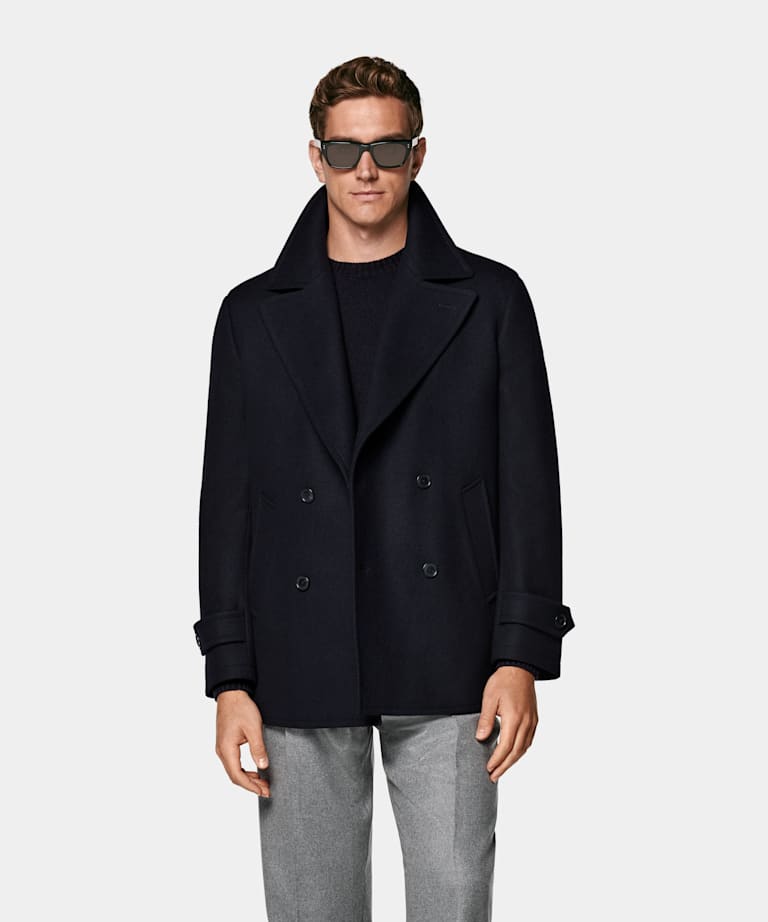 Navy Peacoat