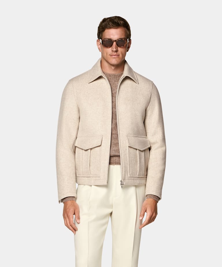 Sand Bomber Jacket