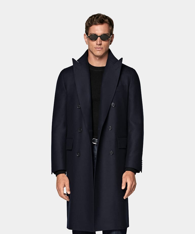 Navy Overcoat