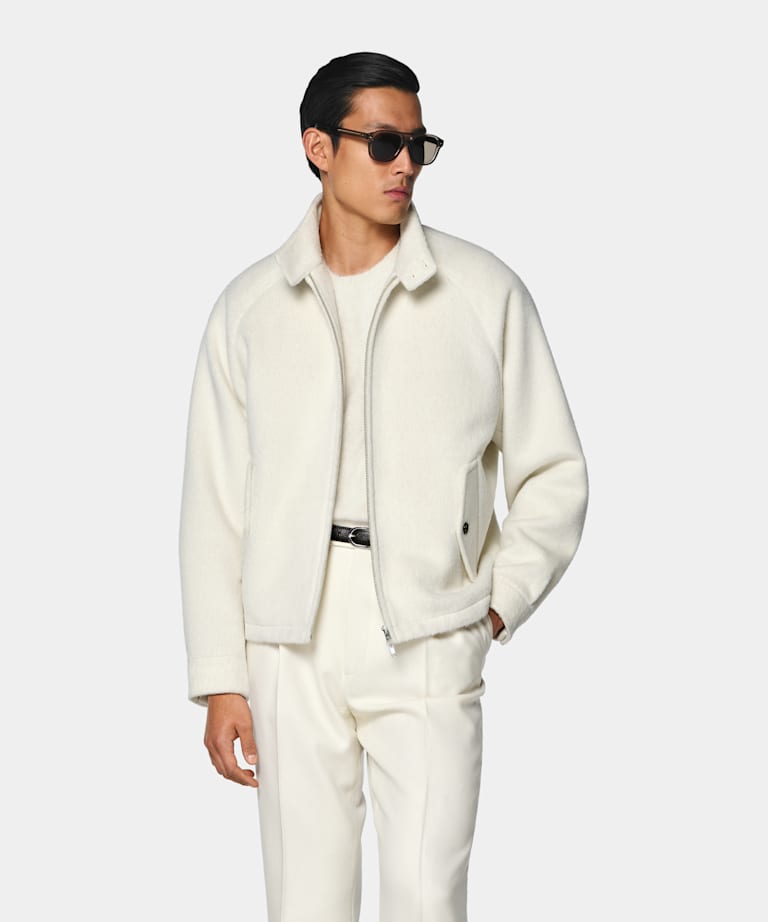 Off-White Raglan Bomber Jacket