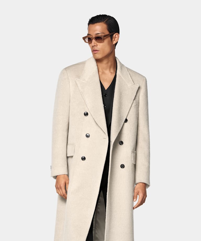 Light Taupe Overcoat