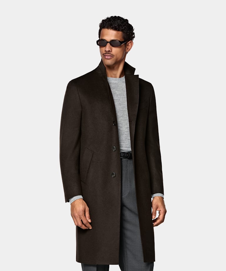 Dark Brown Overcoat