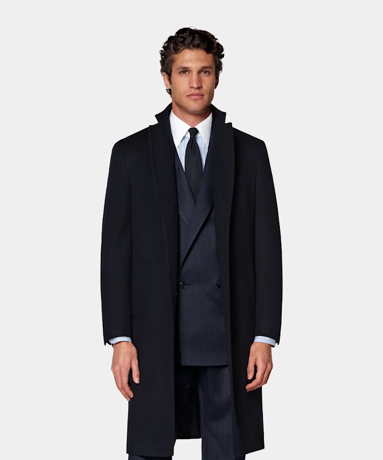 Navy Overcoat