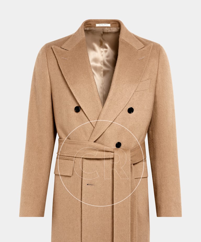SUITSUPPLY Puro cammello - Rogna, Italia Cappotto marrone