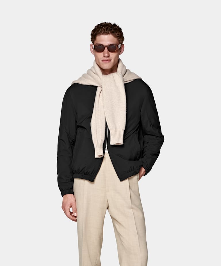 Kurtka field jacket szarobrązowa, Wodoodporna tkanina