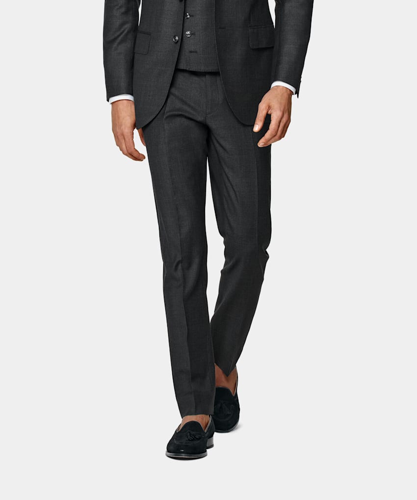 Dark Grey Brescia Suit Trousers | Pure Wool S110's | SUITSUPPLY IN