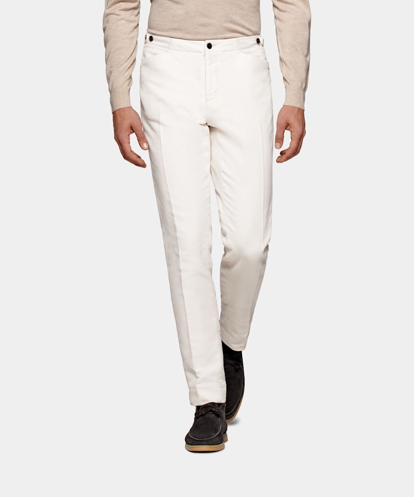 off white chino pants