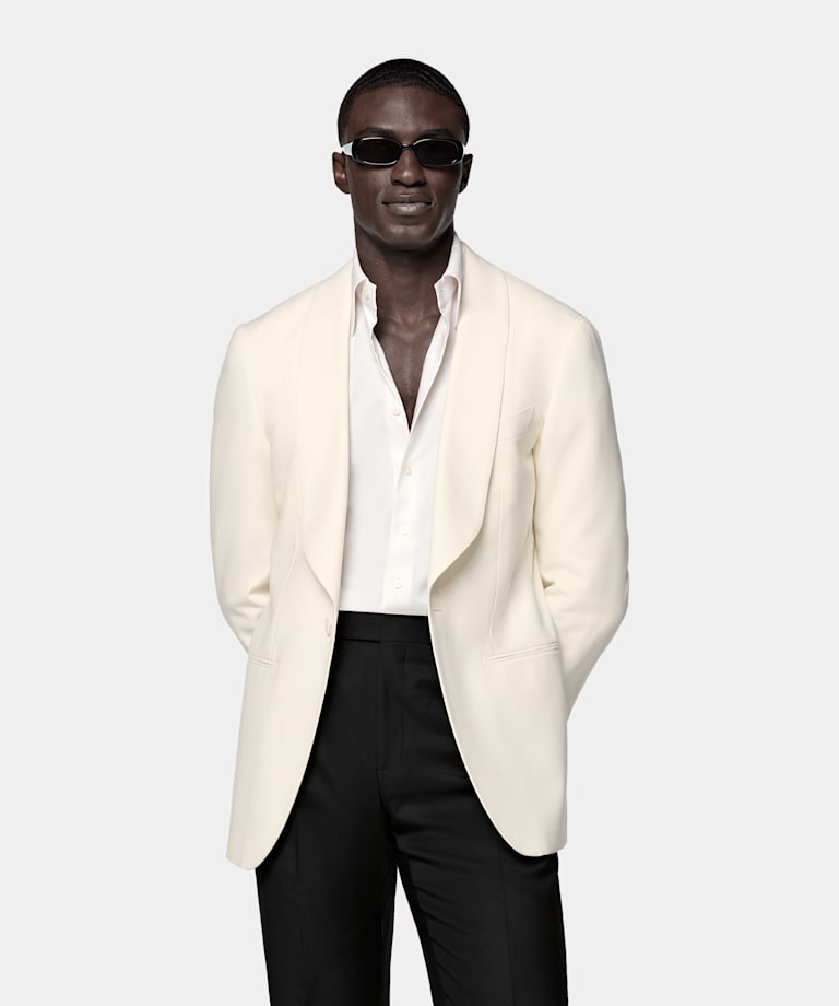 Off-White Tailored Fit Havana Dinner Jacket