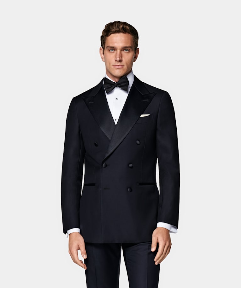 Navy Tailored Fit Havana Tuxedo