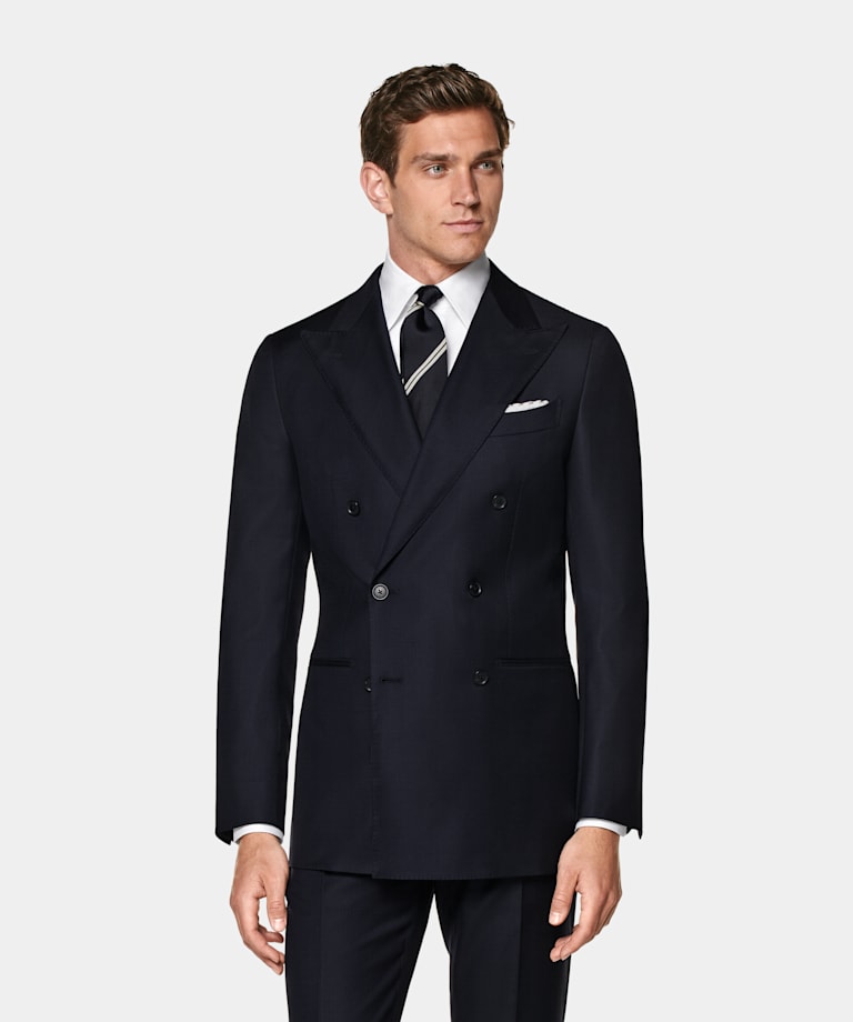 Costume Havana coupe Tailored bleu marine