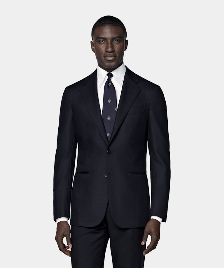 Costume Havana coupe Tailored bleu marine