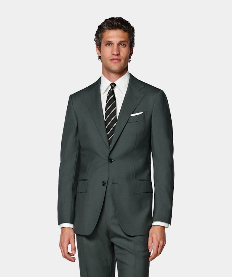 Abito Havana verde scuro Perennial tailored fit