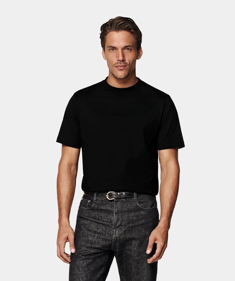 Black Crewneck T-Shirt