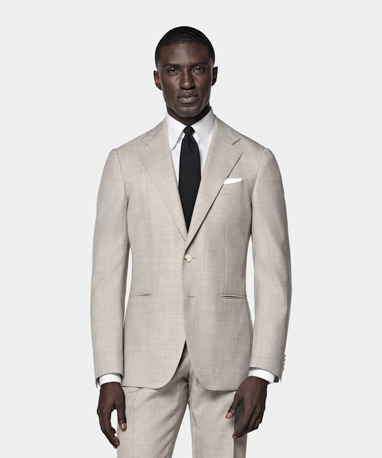 Light Brown Perennial Tailored Fit Havana Suit