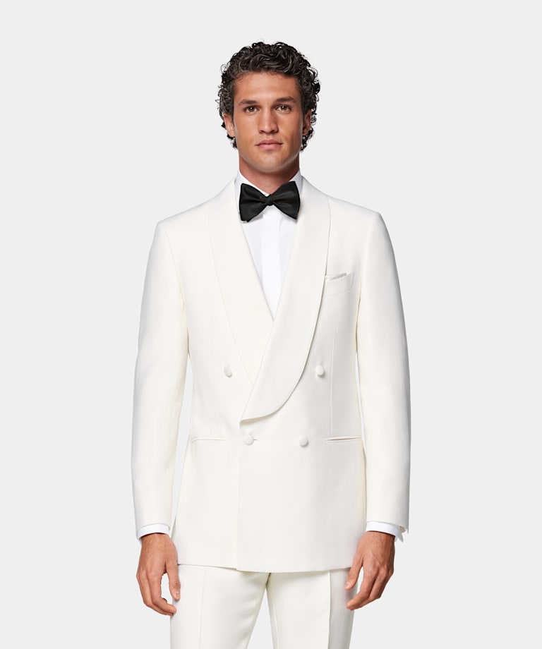 Milano Smoking off-white Tailored Fit