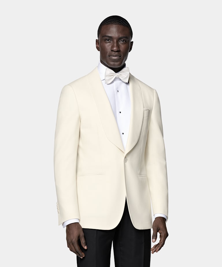 Off-White Tailored Fit Havana Dinner Jacket