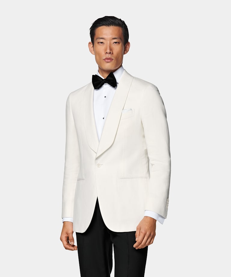 Off-White Tailored Fit Havana Dinner Jacket