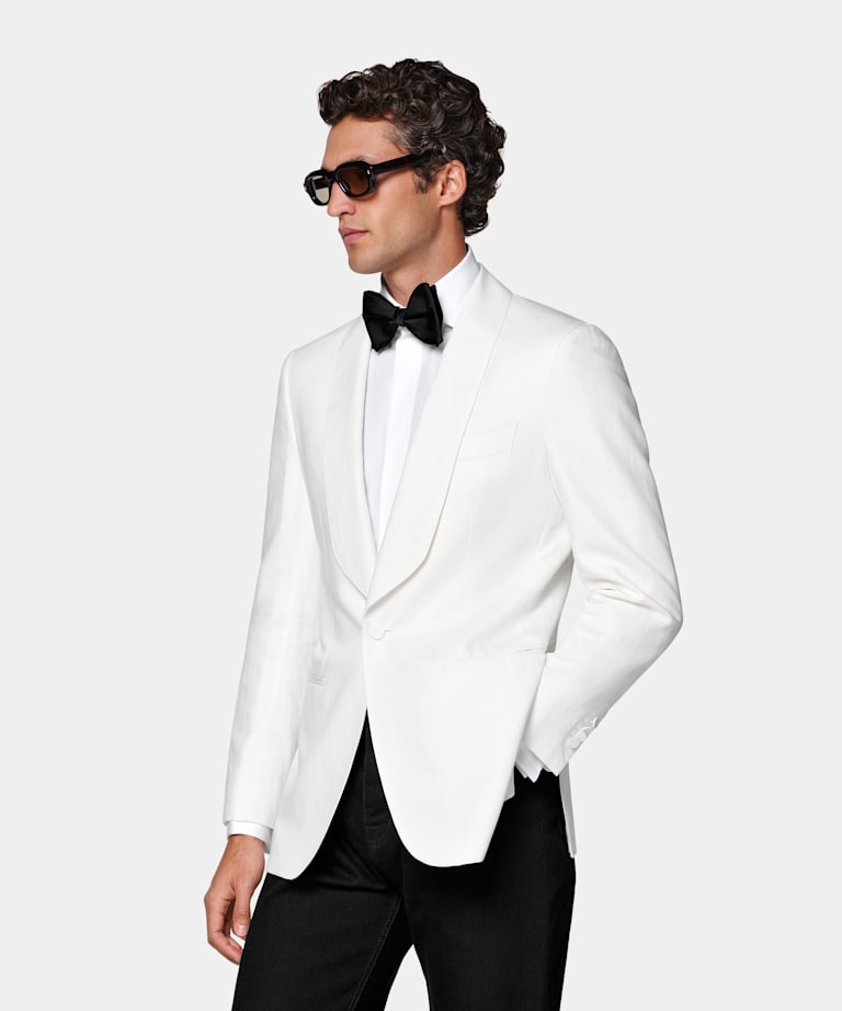 Off-White Tailored Fit Havana Dinner Jacket