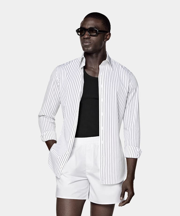 Black Ribbed Tank Top