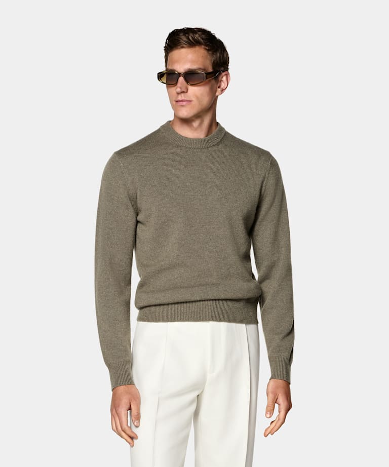 Mid Green Crewneck