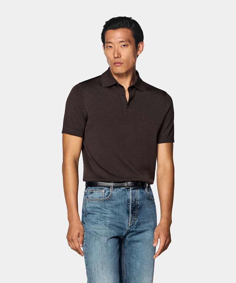 Dark Red Polo