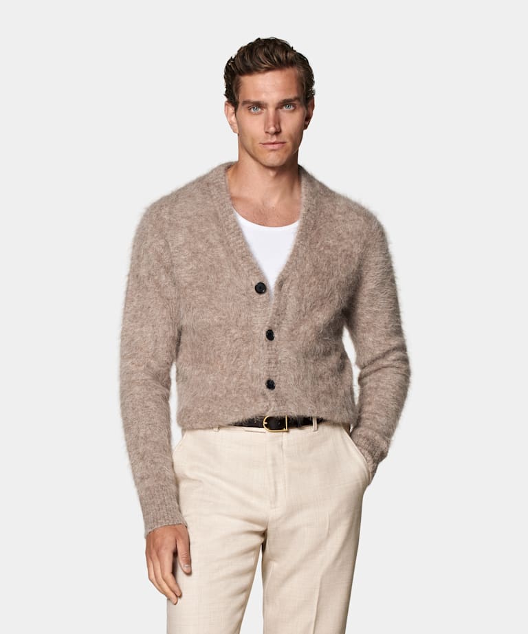 Mid Brown Cardigan