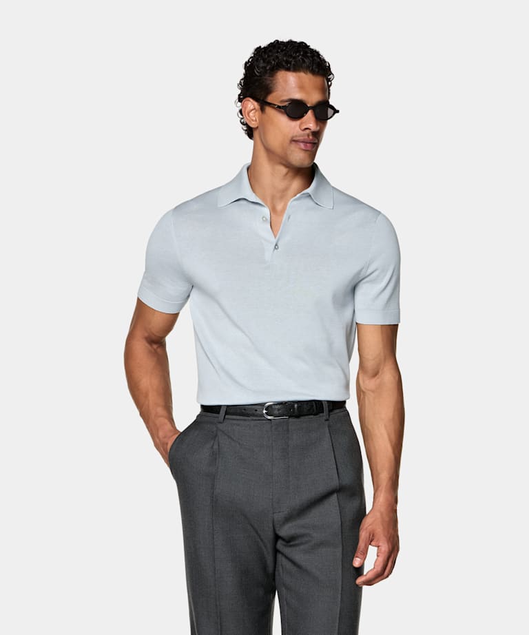 Light Blue Polo