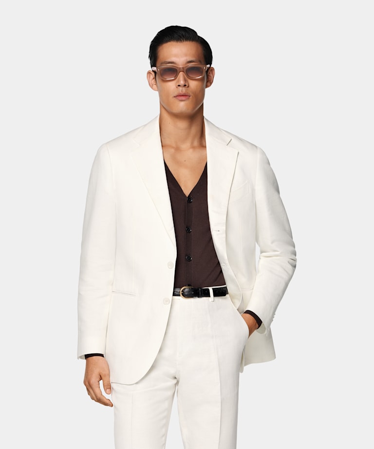 Off-White Tailored Fit Havana Suit