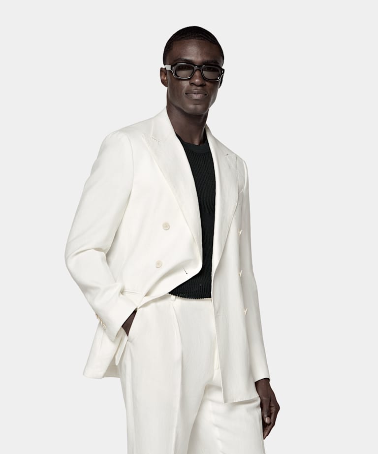 Off-White Tailored Fit Havana Suit