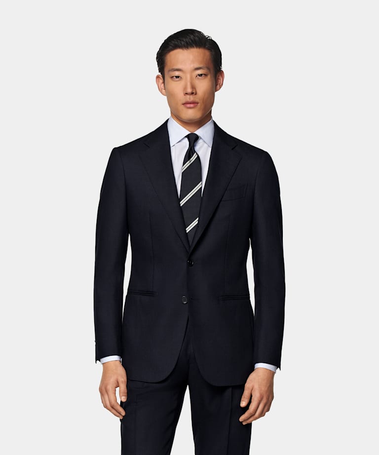 Costume Havana coupe Tailored bleu marine