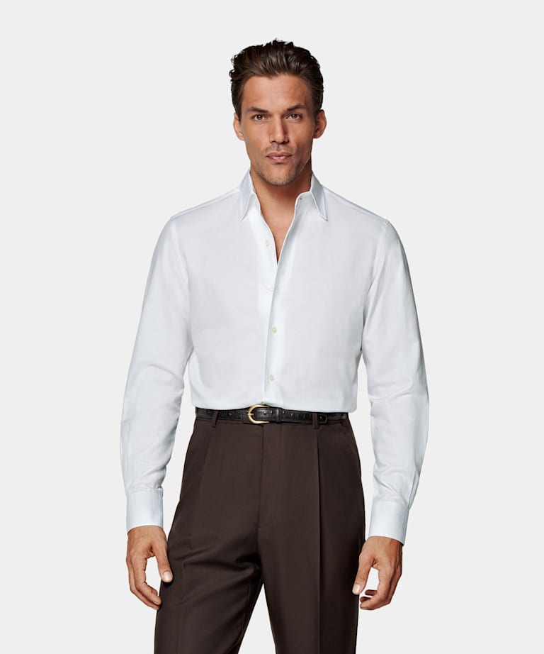 Koszula tailored fit biała