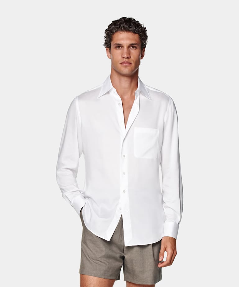 Hemd weiß Tailored Fit