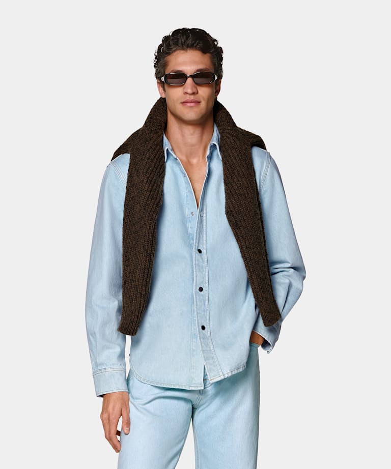 Light Blue Cotton Shirt