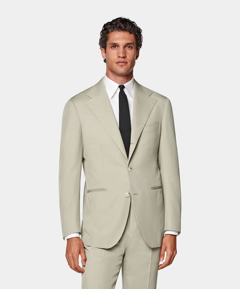 Light Green Relaxed Fit Roma Suit