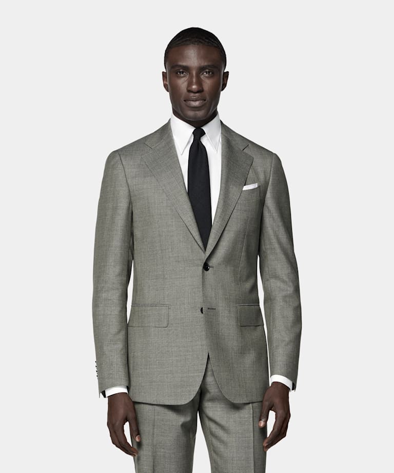 Mid Green Perennial Tailored Fit Havana Suit