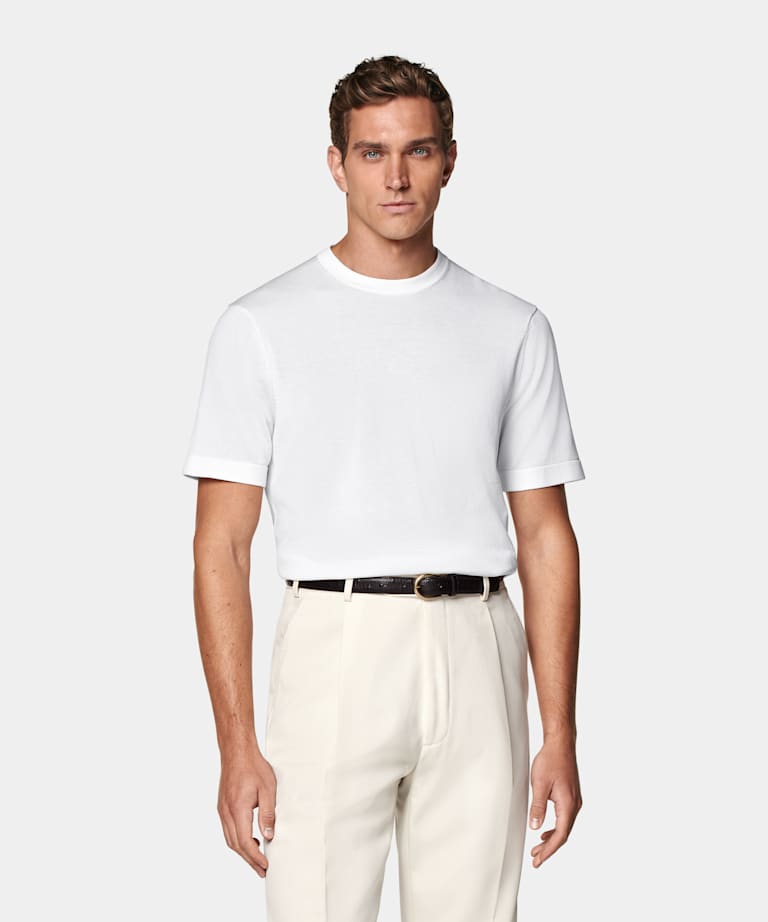 White Crewneck T-Shirt