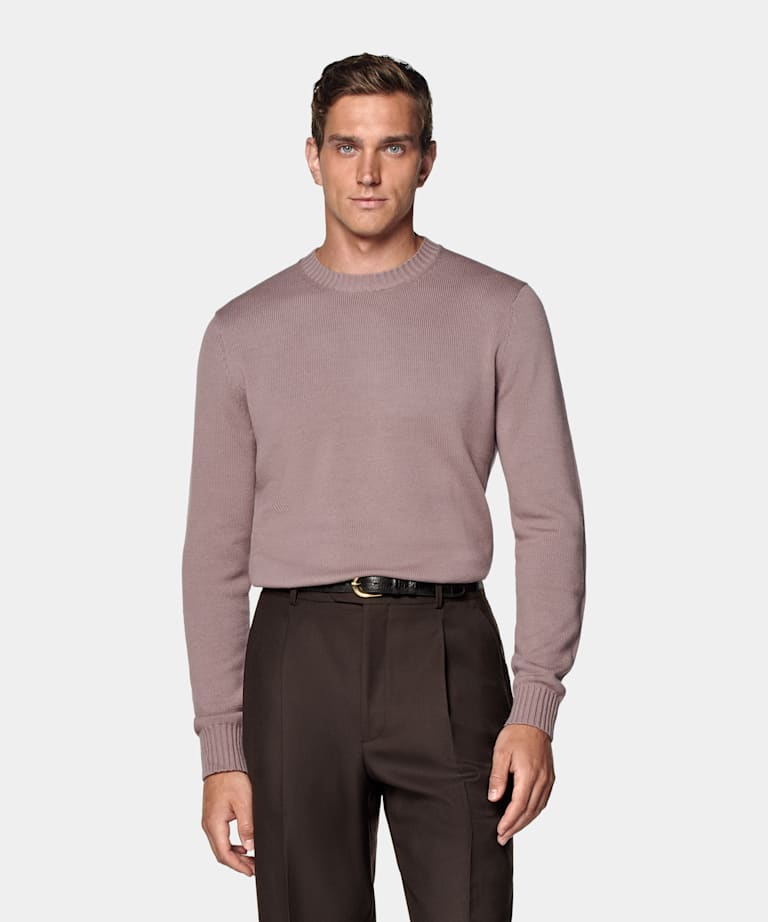 Purple Crewneck