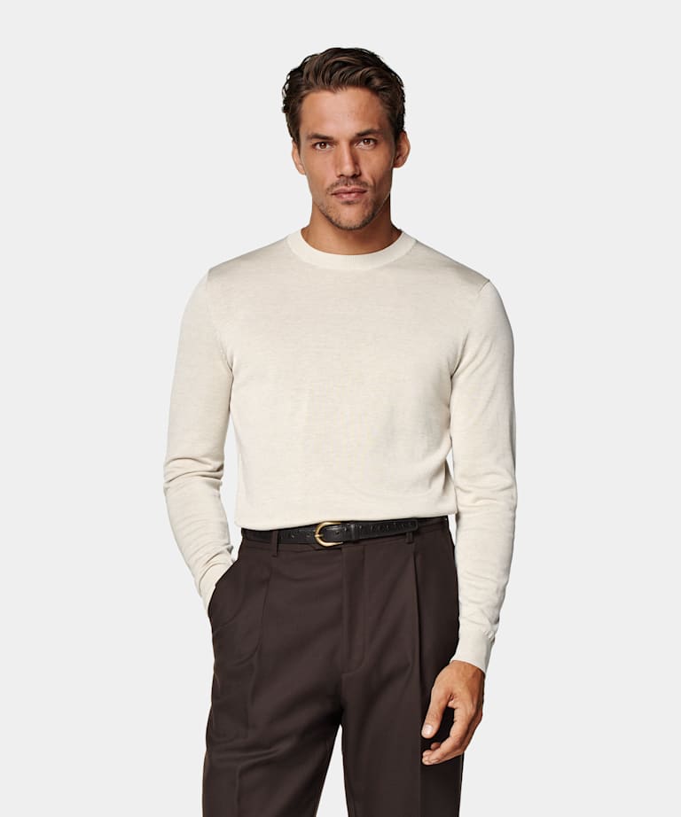 Sand Crewneck