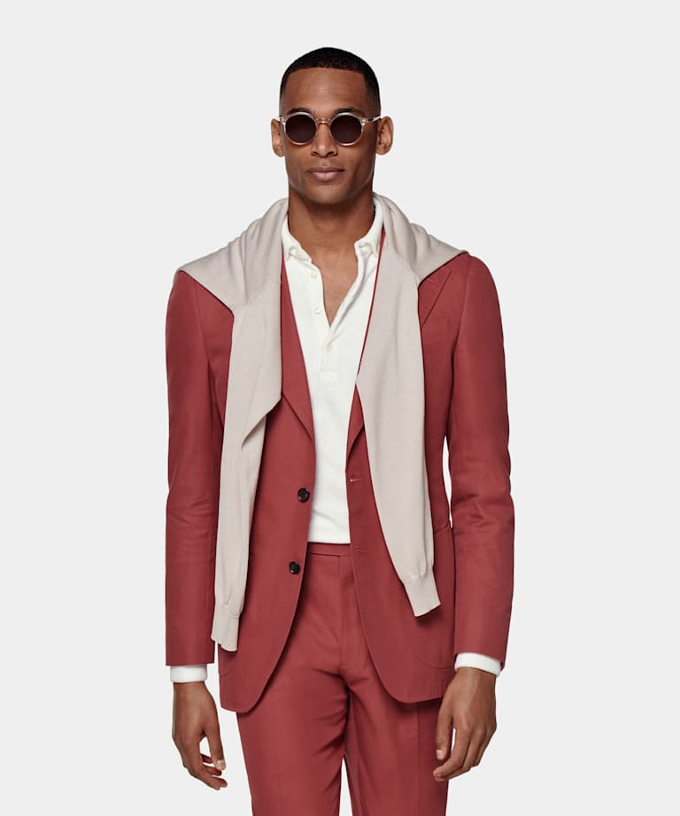 Red Havana Suit