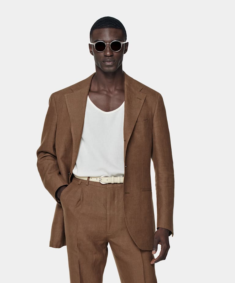 Mid Brown Roma Suit