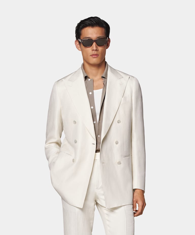 Off-White Tailored Fit Havana Suit