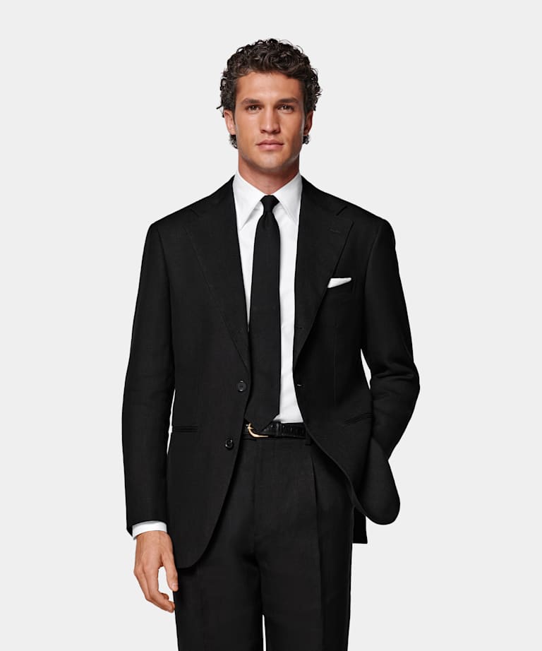 Costume Roma coupe Relaxed noir